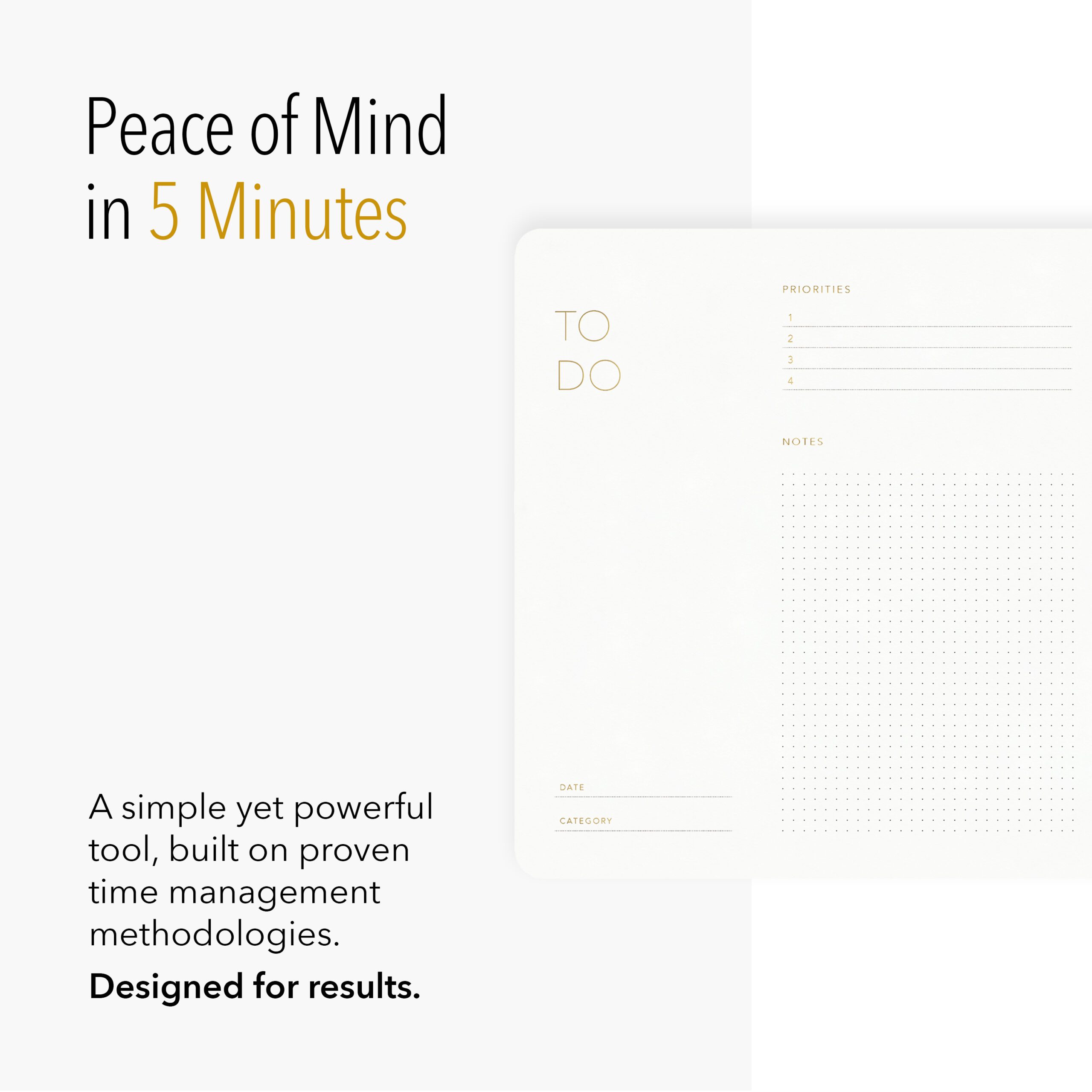 Pinesman - TO DO Pad - Peace of Mind in Under 5 Minutes