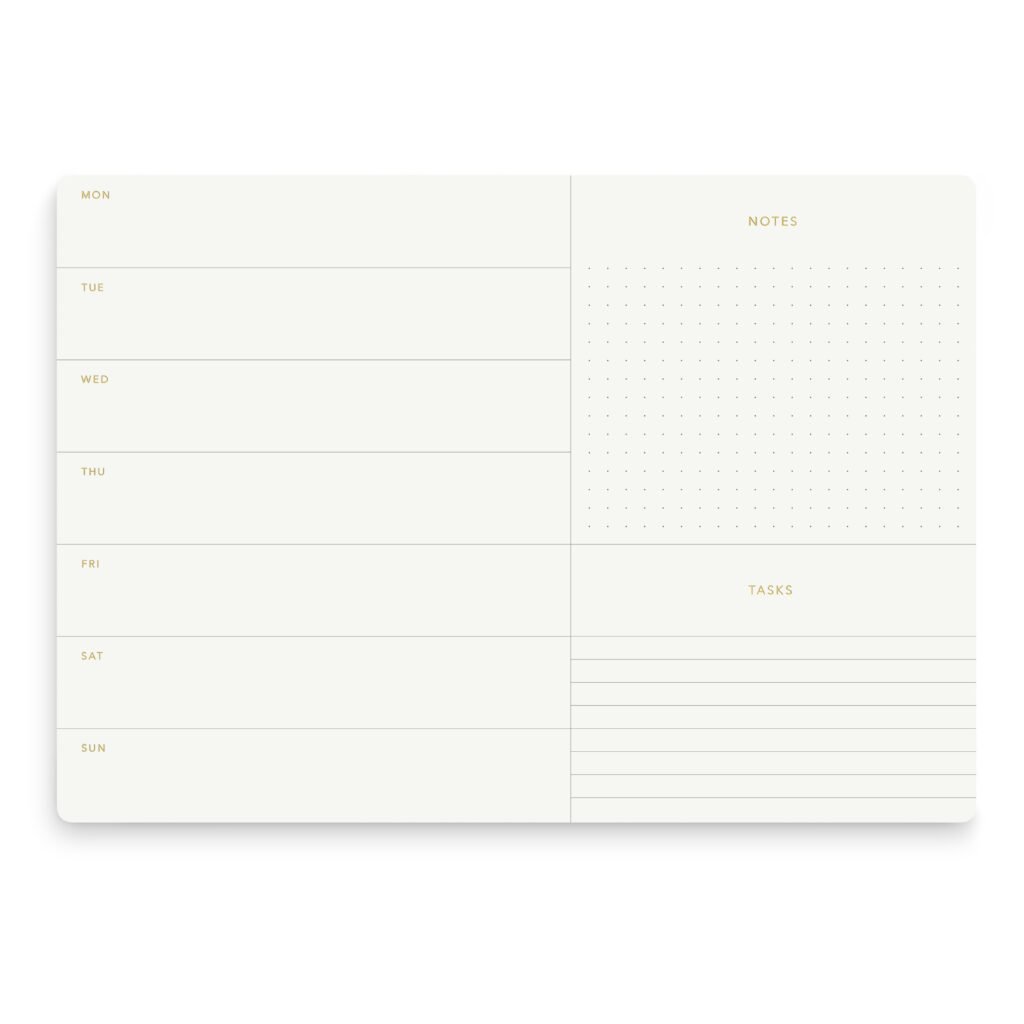 Weekly Planner Pad