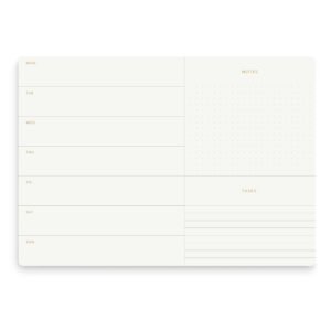 Weekly Planner Pad